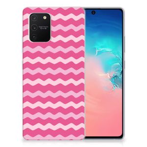 Samsung Galaxy S10 Lite TPU bumper Waves Pink