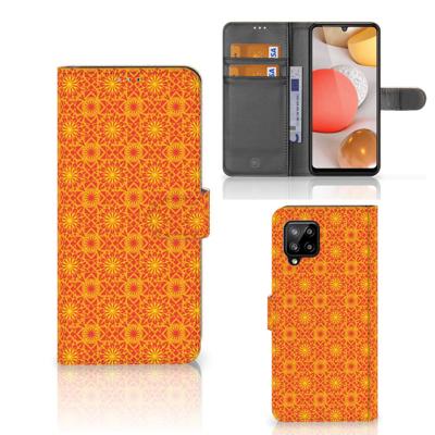 Samsung Galaxy A42 5G | Telefoon Hoesje | Batik Oranje