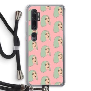 King Kylie: Xiaomi Mi Note 10 Transparant Hoesje met koord