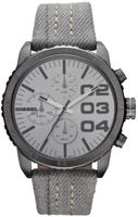 Horlogeband Diesel DZ5355 Textiel Grijs 22mm