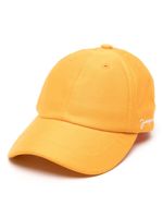 Jacquemus casquette La Casquette à logo brodé - Orange - thumbnail