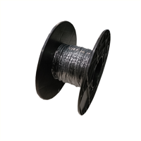 Elektra/verlichting snoer 1mmx30m. Zwart