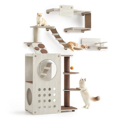Country - Kattenmeubel klimwand set van 7