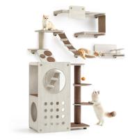 Country - Kattenmeubel klimwand set van 7 Country - Kattenmeubel klimwand set van 7