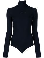 MM6 Maison Margiela body à logo imprimé - Noir MM6 Maison Margiela body à logo imprimé - Noir