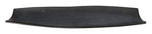 Zwart Rechthoekig Bord - Tajimi - Porselein - 50 x 12.5 x 2cm