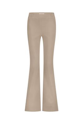 Flair LONG bonded trousers - latte - 94812