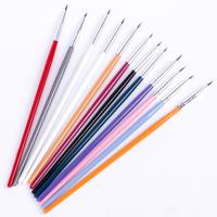 Kleurrijke Nail Art liner dun schilderij borstel ontwerp dotting pen acryl fijne tips tekening lijnen bloem tool