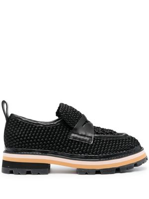 Ash mocassins Genial en cuir - Noir