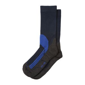 Coolmax wandelsokken - blauw - maat 35-38 - 2 paar