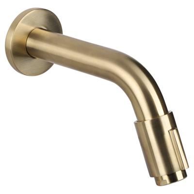 Differnz muurkraan koudwater 11 cm mat goud