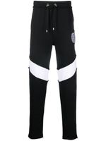Balmain pantalon de jogging à détail de patch - Noir