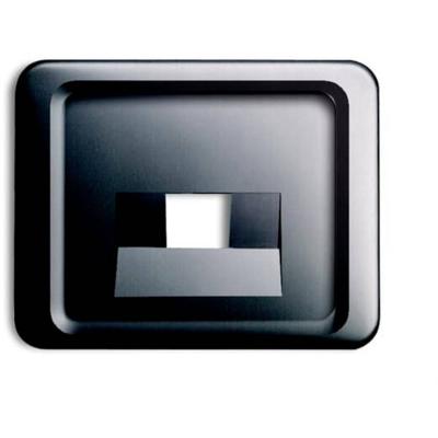 Busch-Jaeger 2CKA001753A8410 UAE-, IAE-, ISDN-contactdoos Afdekking Platina 1 stuk(s)