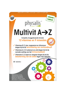 Physalis Multivit A - Z Tabletten