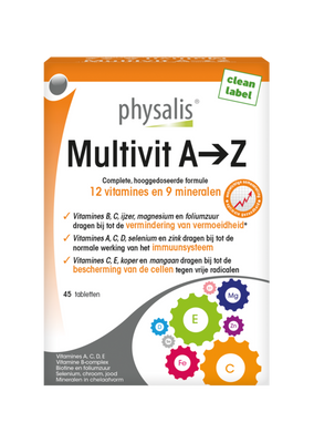 Physalis Multivit A - Z Tabletten