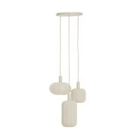Light & Living 3L vide hanglampTufia linnen crème - 2992543