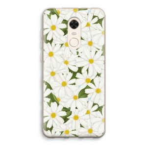 Summer Daisies: Xiaomi Redmi 5 Transparant Hoesje