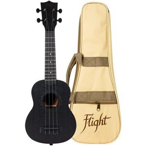 Flight Natural Series NUS310 Blackbird sopraan ukelele met gigbag