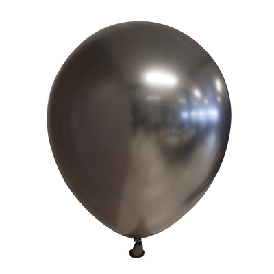 Chrome Ballonnen Space Grijs 30cm (10st)