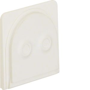 18033512  - Cable entry slider with 2 inlets white 18033512