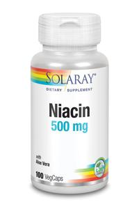 Solaray Vitamine B3 niacine 500mg (100 vega caps)