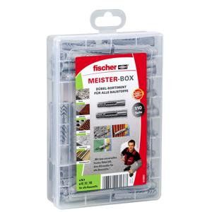 Fischer Meister-Box UX/UX R Plugassortiment 513893 110 onderdelen