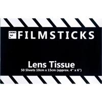 Filmsticks Lens Tissue Disposable pack of 50 sheets FLENSTISSUE50