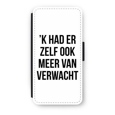 Meer verwacht: iPhone 7 Plus Flip Hoesje