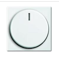 Busch Jaeger WIT afdekplaat + knop dimmer - 4694100 Busch Jaeger WIT afdekplaat + knop dimmer - 4694100