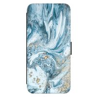 Samsung Galaxy S22 flipcase - Marble sea