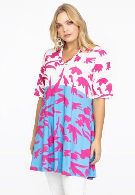 Yoek Tuniek wide bottom St. TROPEZ | Blauw | Maat 54/56