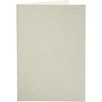 Kaarten, afmeting kaart 10,5x15 cm, off-white, 10 stuk/ 1 doos