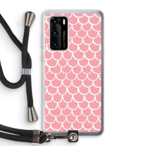Dakpannetjes: Huawei P40 Transparant Hoesje met koord