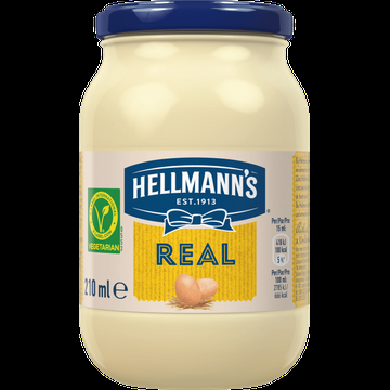Hellmann&apos;s Mayo Real 210 ml bij Jumbo