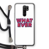 Whatever: Xiaomi Redmi 9 Transparant Hoesje met koord