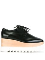 Stella McCartney chaussures compensées Elyse - Noir