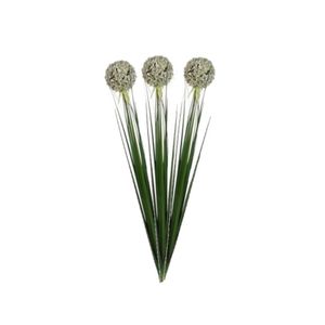 4x stuks witte allium/sierui kunstbloem 80 cm