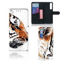 Hoesje Sony Xperia 1 II Watercolor Tiger