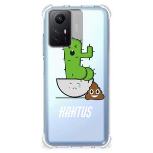 Xiaomi Redmi Note 12s Stevig Bumper Hoesje Cactus Poo