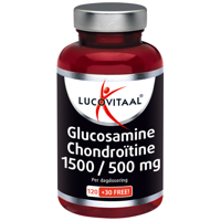 Lucovitaal Voedingssupplementen Glucosamine Chondroïtine 1500/500mg 150Tabletten