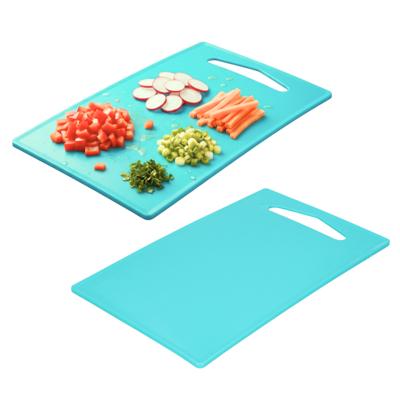 Plasticforte Keuken Snijplank - 2x - blauw - 36 x 24 cm - kunststof - voor groente, fruit, vlees Plasticforte Keuken Snijplank - 2x - blauw - 36 x 24 cm - kunststof - voor groente, fruit, vlees