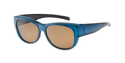 FitOfar Overzetzonnebril VZ 0023PK blauw