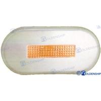 GS10404 - OVALEN LED ORANJE BINNEN-/BUITENLAMP