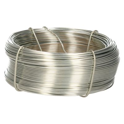 IJzerdraad - 1x rol - 1,1 mm x 50 m - verzinkt staal - binddraad
