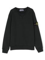 Stone Island Junior sweat en coton à motif Compass - Noir - thumbnail