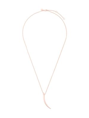 Shaun Leane Tusk pave diamond pendant - Or