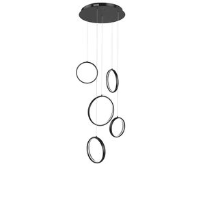 Highlight Hanglamp Olympia zwart klein