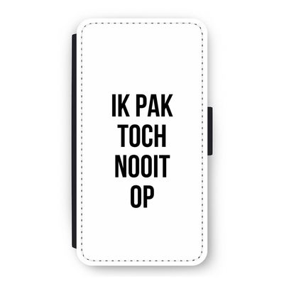 Ik pak nooit op: iPhone 11 Pro Flip Hoesje