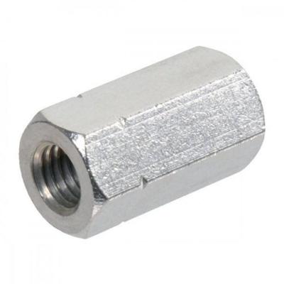 Verlengmoer staal verz m6 - Deltafix