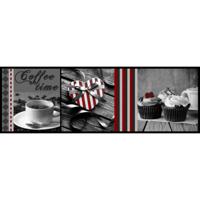 MD Entree - Keukenloper - Cook&Wash - Coffee Time Grey - 50 x 150 cm - thumbnail